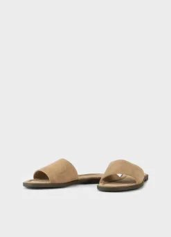 Vagabond naisten sandaalit Zaida Suede, vaalea beige