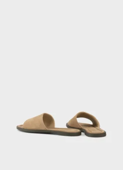 Vagabond naisten sandaalit Zaida Suede, vaalea beige
