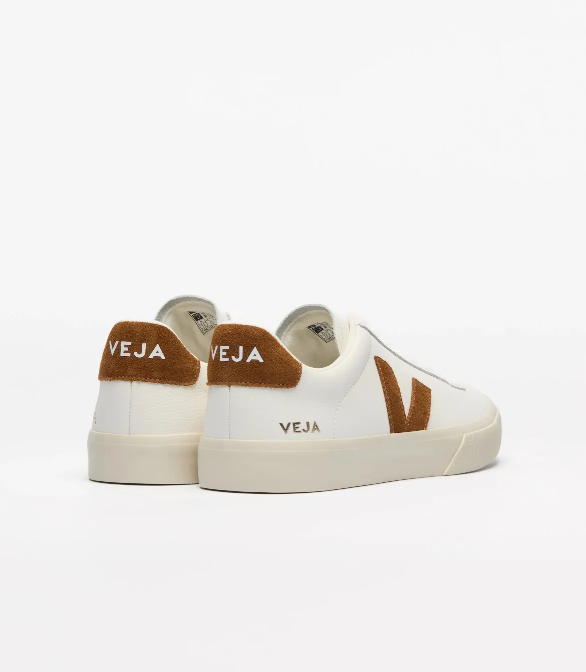 Veja miesten tennarit Campo White Cognac, valkoinen