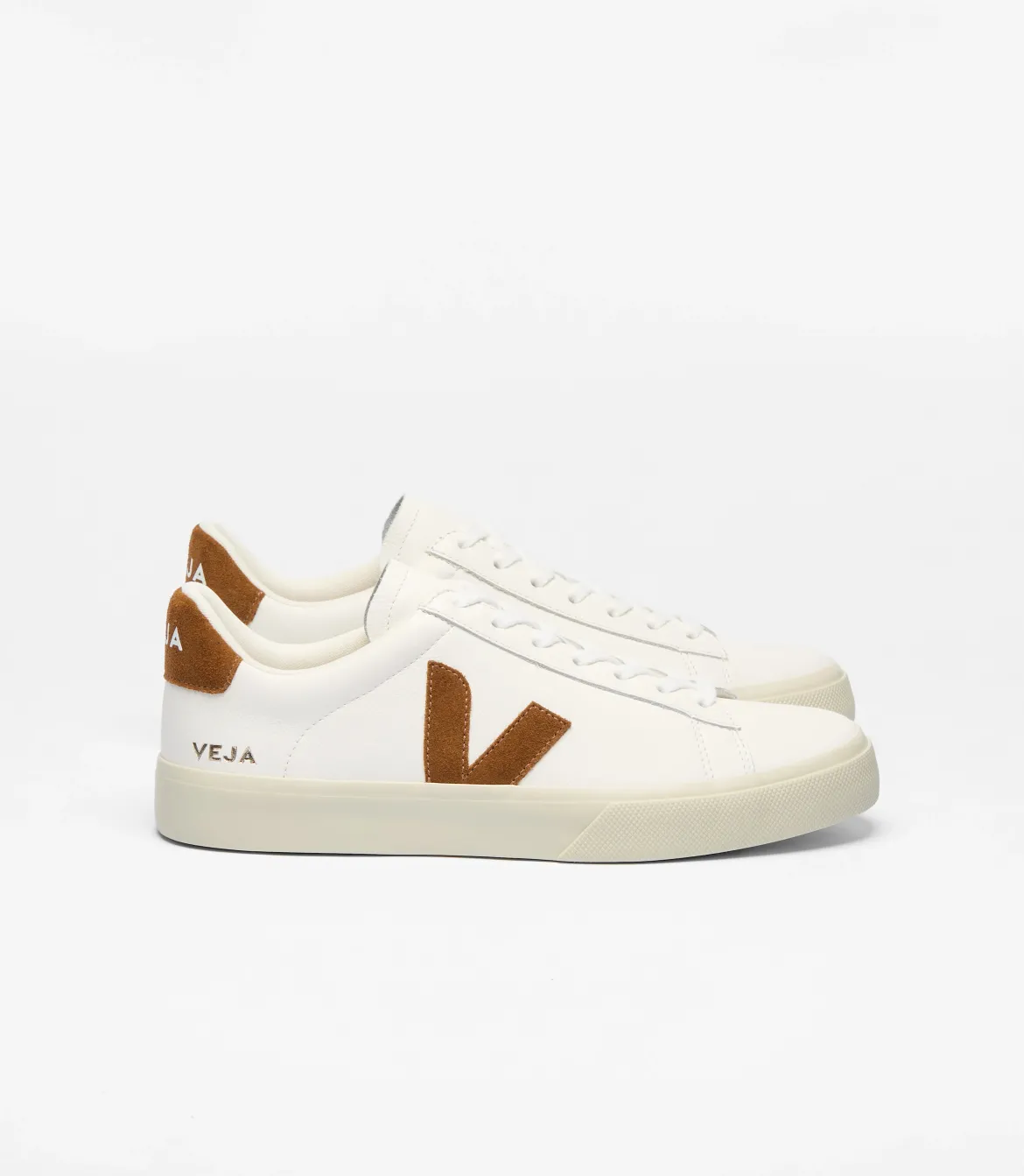 Veja miesten tennarit Campo White Cognac, valkoinen
