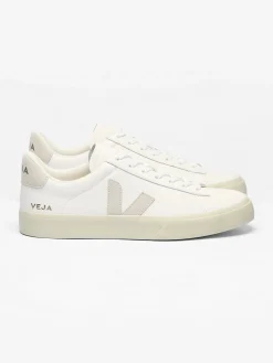 Veja naisten tennarit Campo Sneaker Extra White Natural Suede, valkoinen