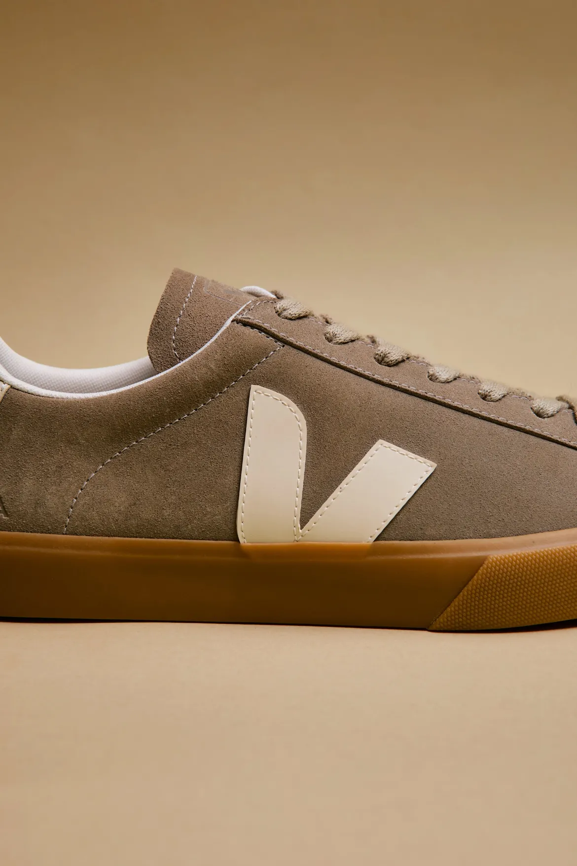 Veja naisten tennarit Campo Sneaker Taupe Pierre Natural, beige