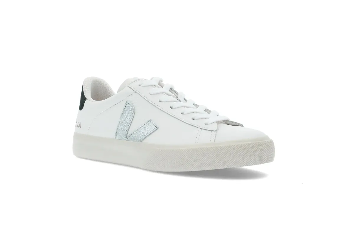 Veja naisten tennarit Campo White Silver Black, Valkoinen