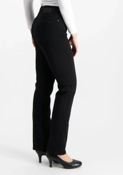 Very Nice Naisten Farkut, Caramel 9691 Curvy Fit Super Stretch Musta