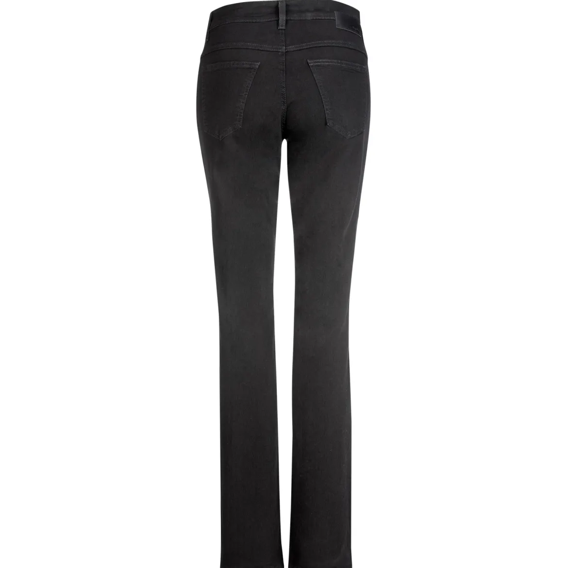 Very Nice Naisten Farkut, Emily 9731 Straight Fit Musta