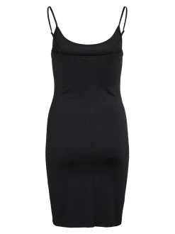 Vila alusmekko Vikenza Short Strap Dress, musta