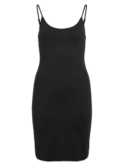 Vila alusmekko Vikenza Short Strap Dress, musta
