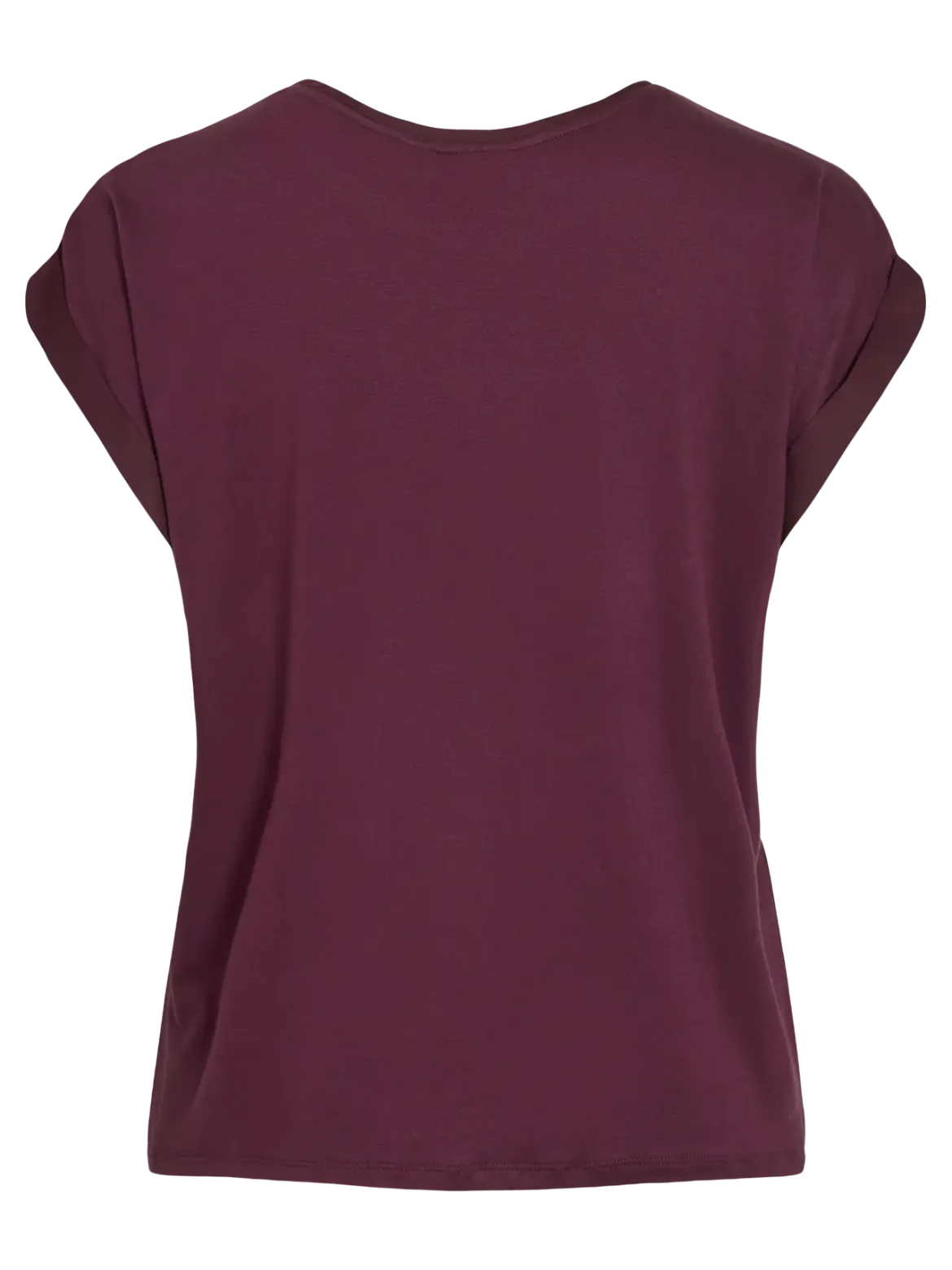 Vila lyhythihainen toppi, VIELLETTE S/S SATIN TOP Fig
