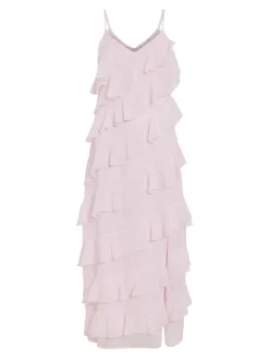 Vila mekko Viluna Strap Dress, Cherry Blossom
