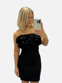 Vila mekko VITOVE Short Tube Dress, musta