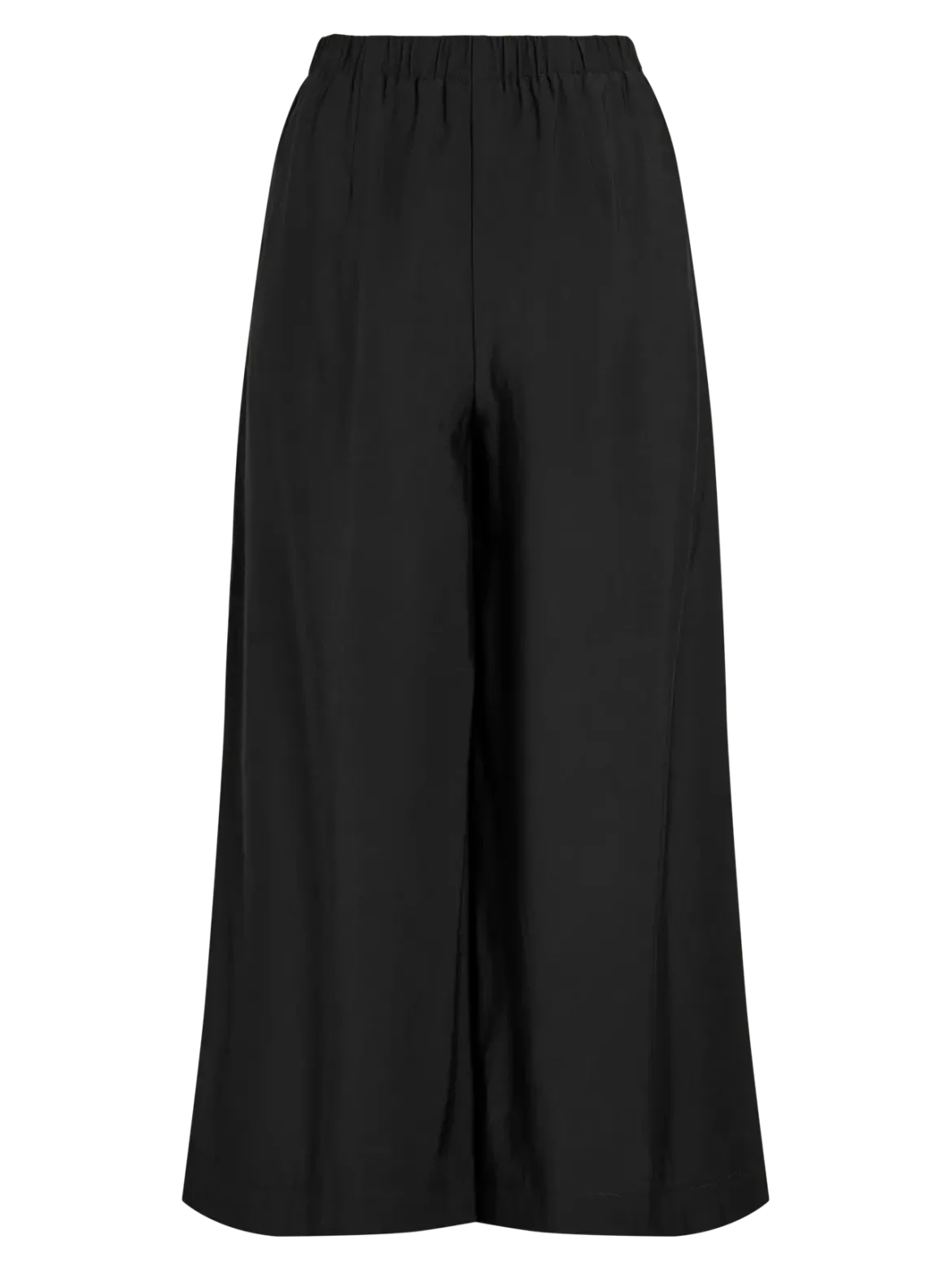 Vila naisten housut, VIMARLEE HW WIDE CULOTTE PANTS Black Beauty
