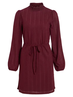 Vila naisten mekko Vilyri Smock Dress, Port Royale