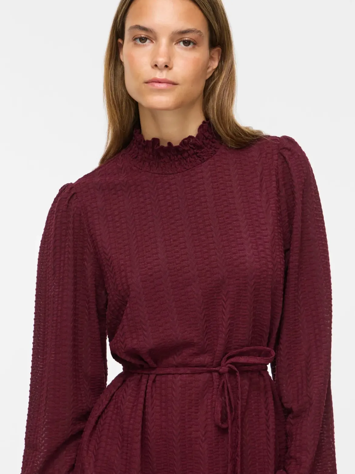 Vila naisten mekko Vilyri Smock Dress, Port Royale