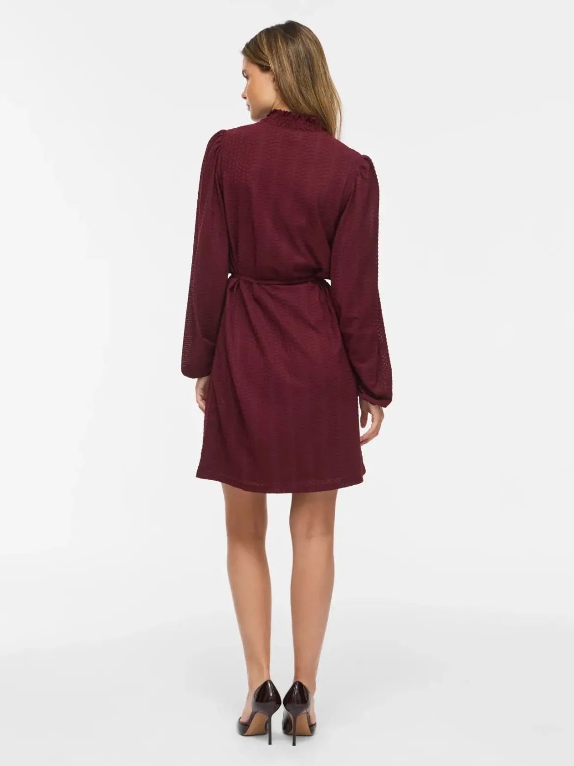 Vila naisten mekko Vilyri Smock Dress, Port Royale