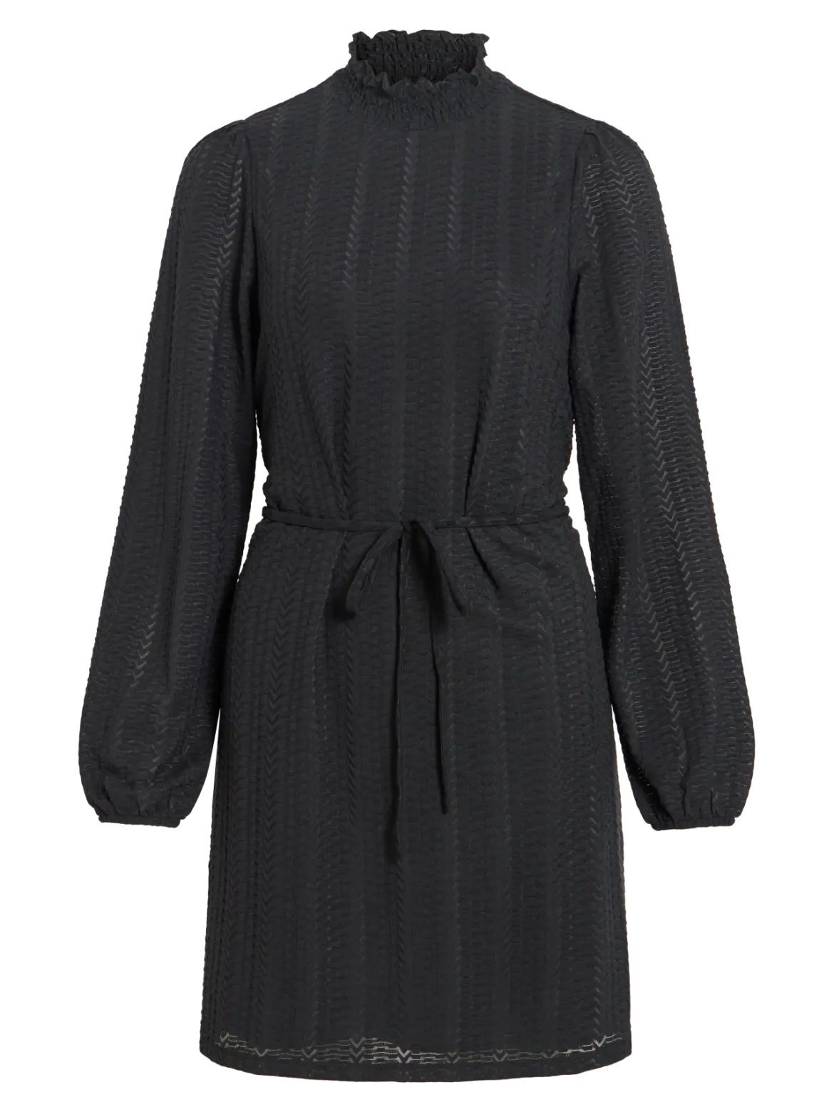 Vila naisten mekko Vilyri Smock Dress, Black Beauty