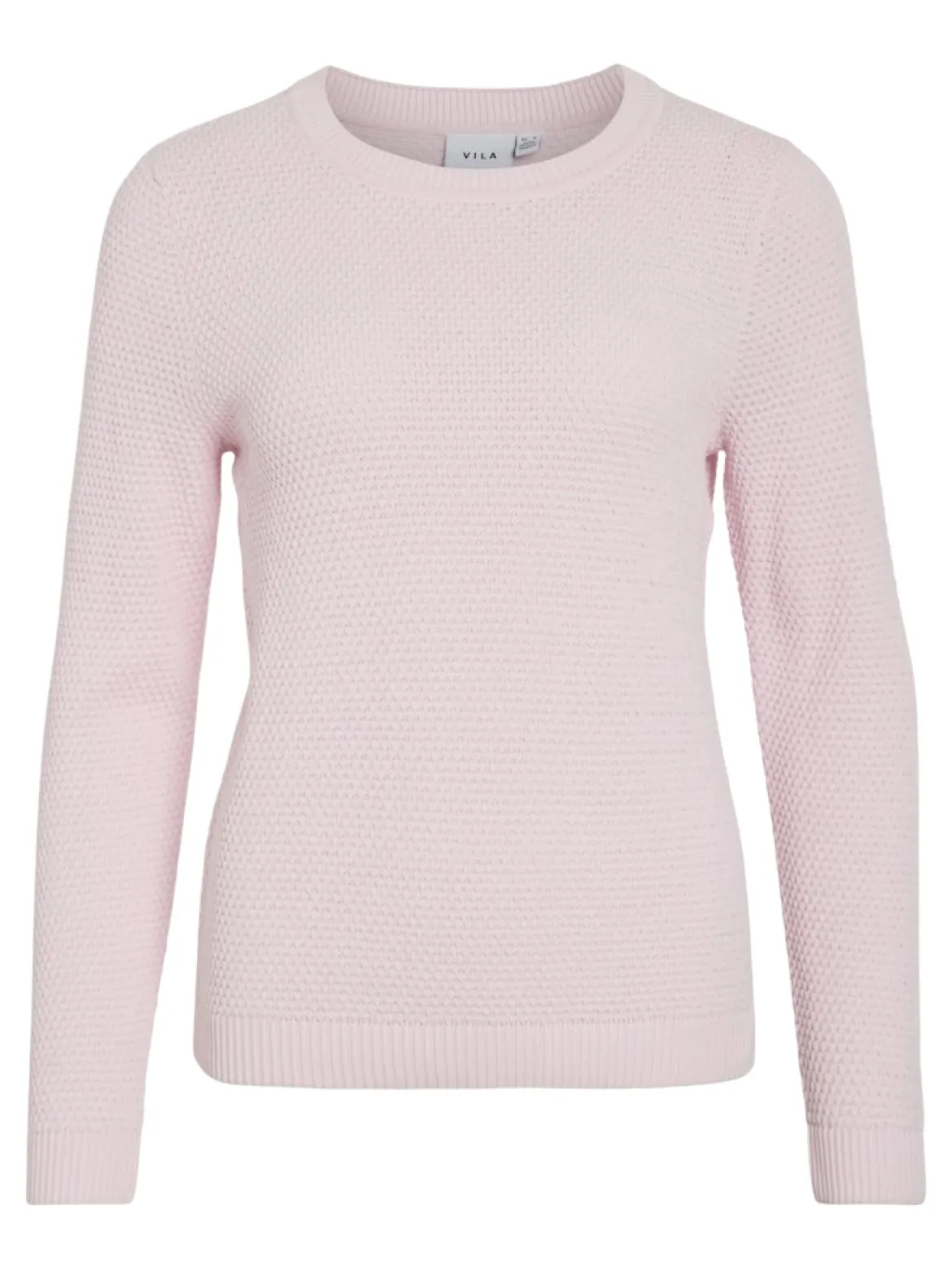 Vila naisten neulepaita VIDalo O-Neck L/S Knit Top-NOOS, Cherry Blossom