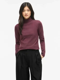 Vila naisten neulepusero Vimalu Rollneck, Port Royale Melange