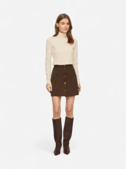 Vila naisten neulepusero Vimalu Rollneck, Sandshell Melange