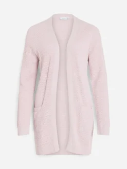 Vila naisten neuletakki VIDALO L/S KNIT CARDIGAN, Cherry Blossom