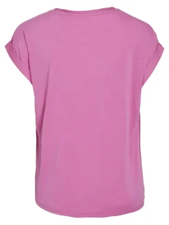 Vila naisten paita Viellette S/S Satin Top, Fiji Flower