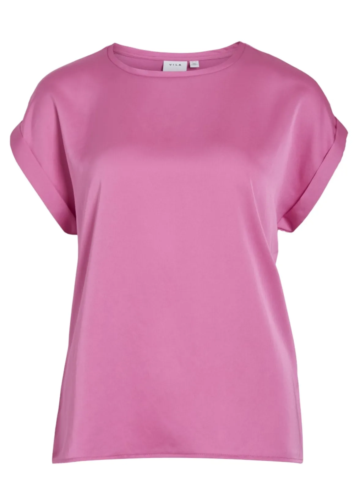 Vila naisten paita Viellette S/S Satin Top, Fiji Flower
