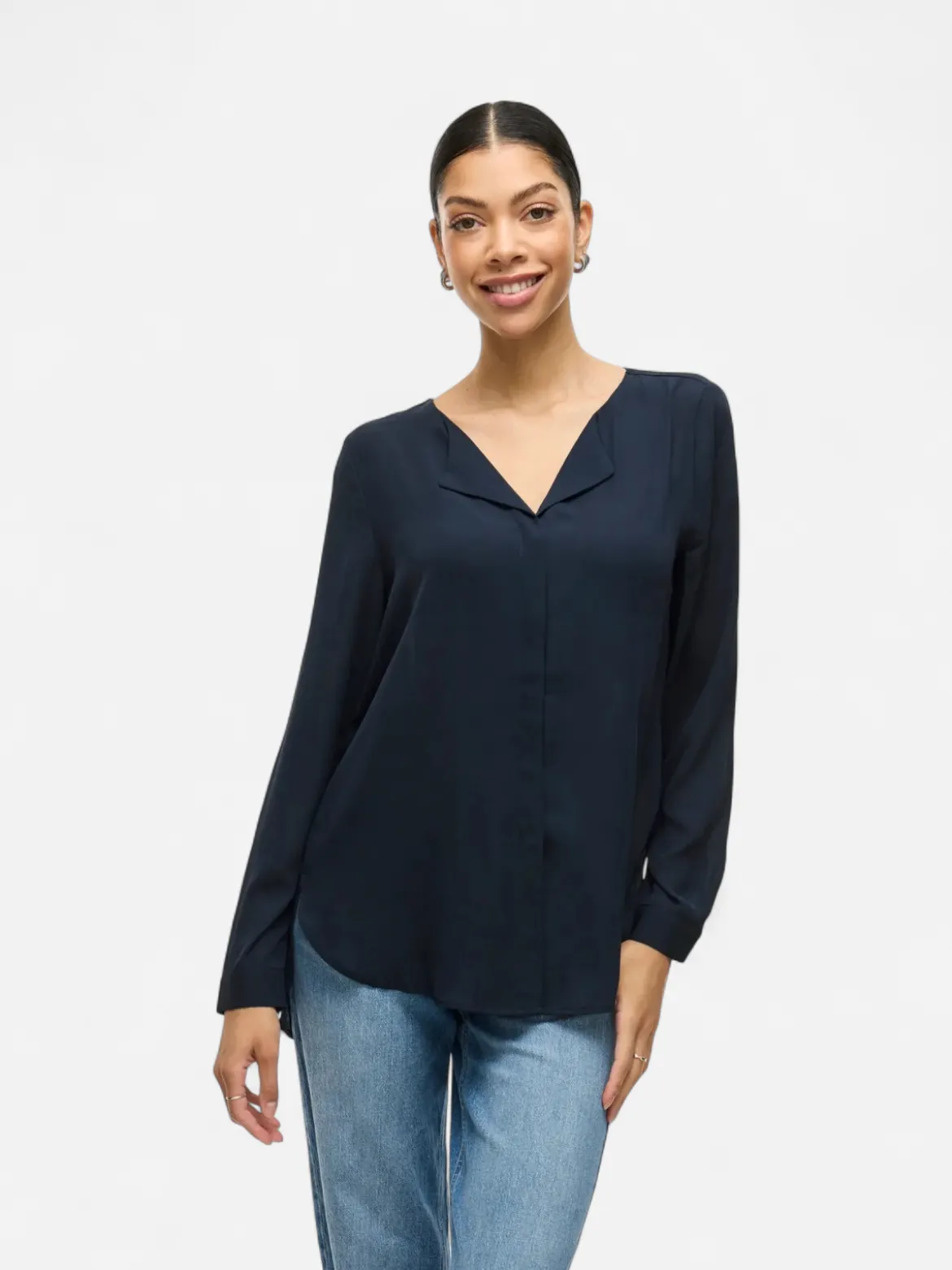 Vila naisten paita Vilucy LS Shirt, Total Eclipse