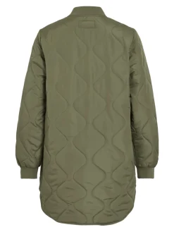 Vila naisten tikkitakki VITate Quilt Jacket, Olivine