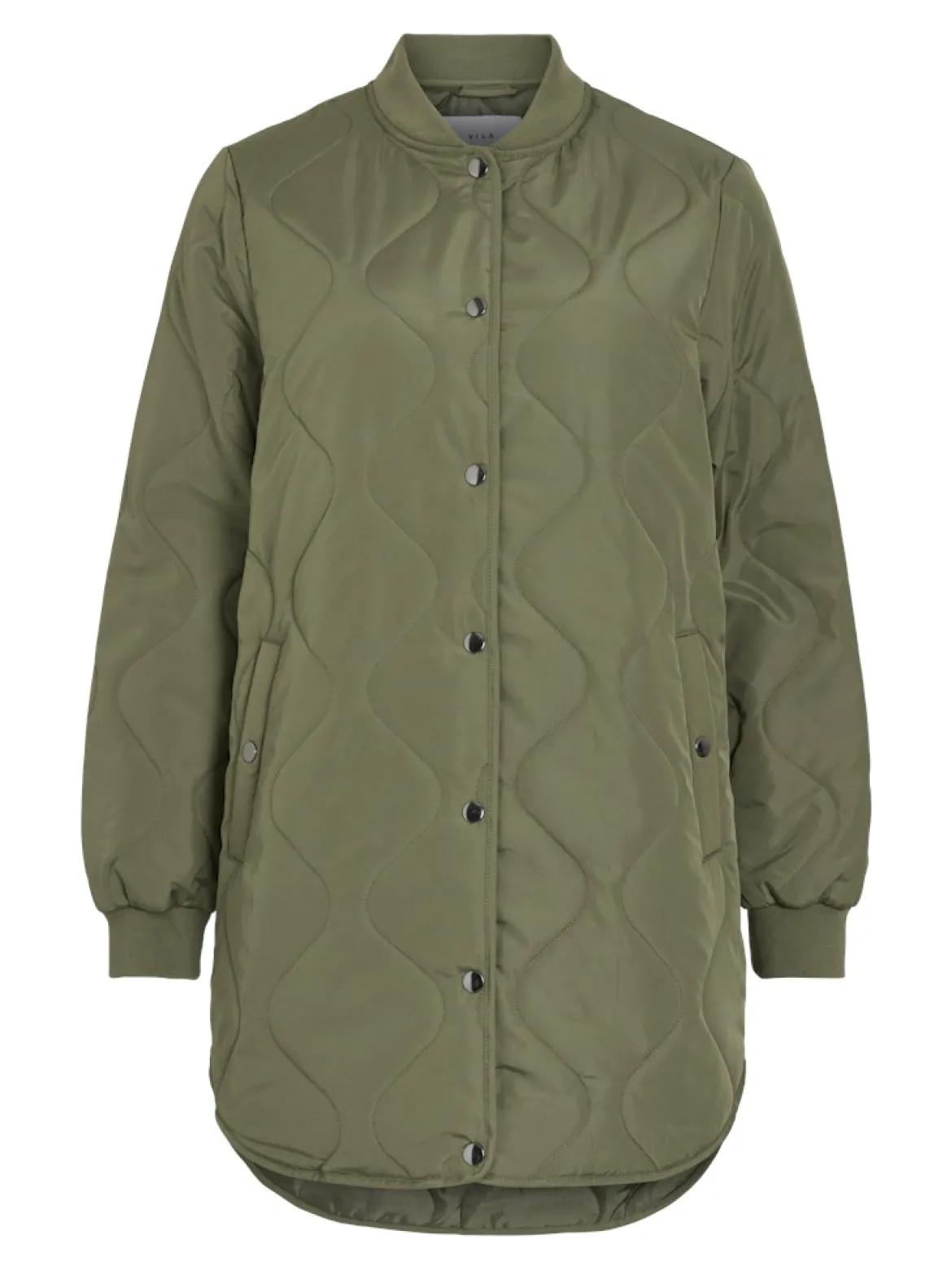 Vila naisten tikkitakki VITate Quilt Jacket, Olivine