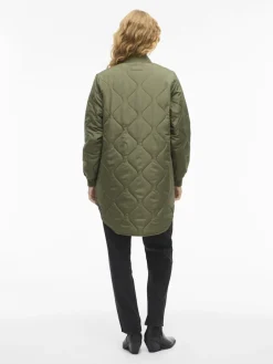 Vila naisten tikkitakki VITate Quilt Jacket, Olivine