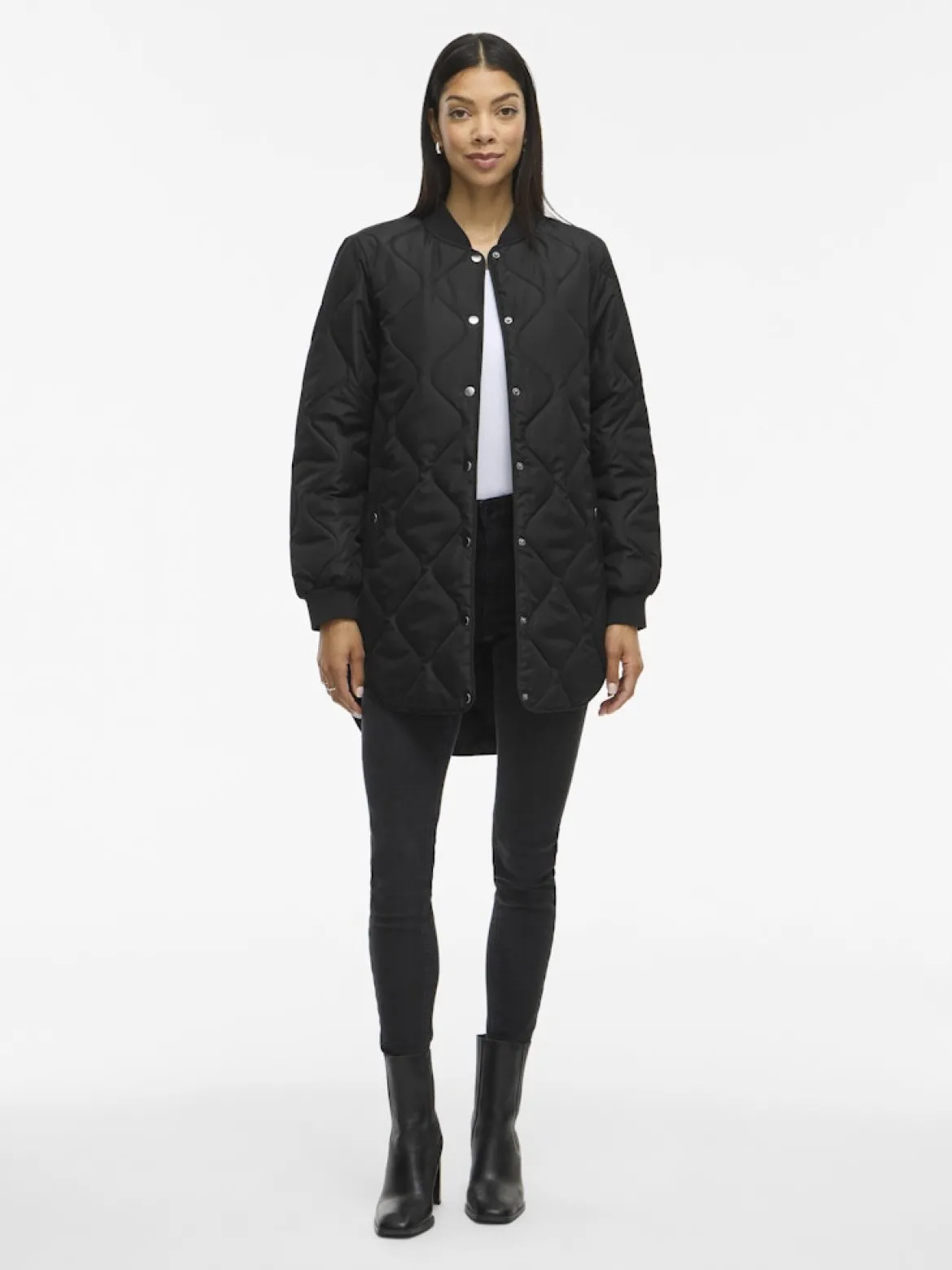Vila naisten tikkitakki VITate Quilt Jacket, musta
