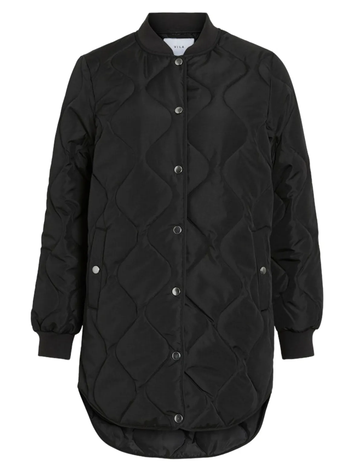 Vila naisten tikkitakki VITate Quilt Jacket, musta