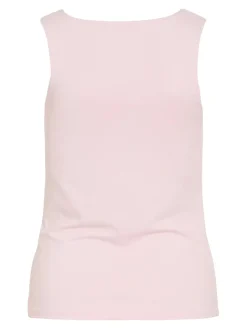 Vila naisten toppi Vikenza U-Neck S/L, Cherry Blossom
