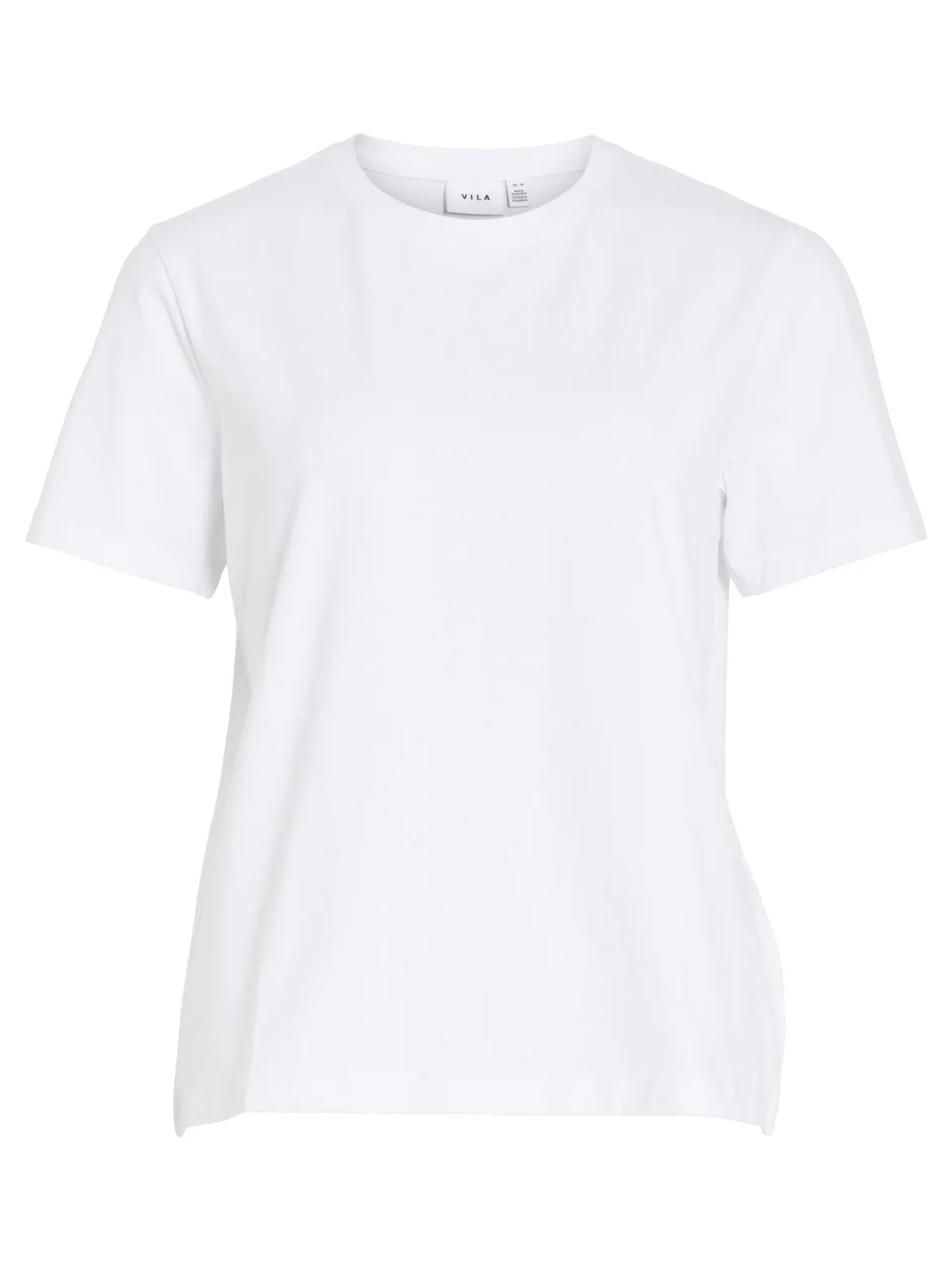 Vila naisten t-paita Vinora S/S T-Shirt, valkoinen