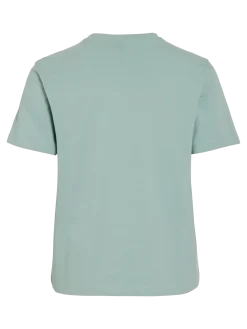 Vila naisten t-paita Vinora S/S T-Shirt, Blue Surf