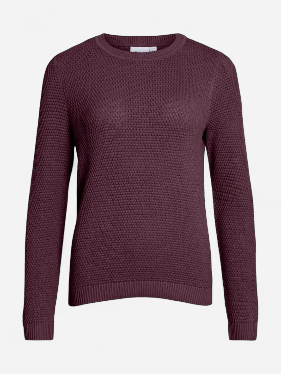Vila neule, VIDALO O-NECK L/S KNIT TOP Fig