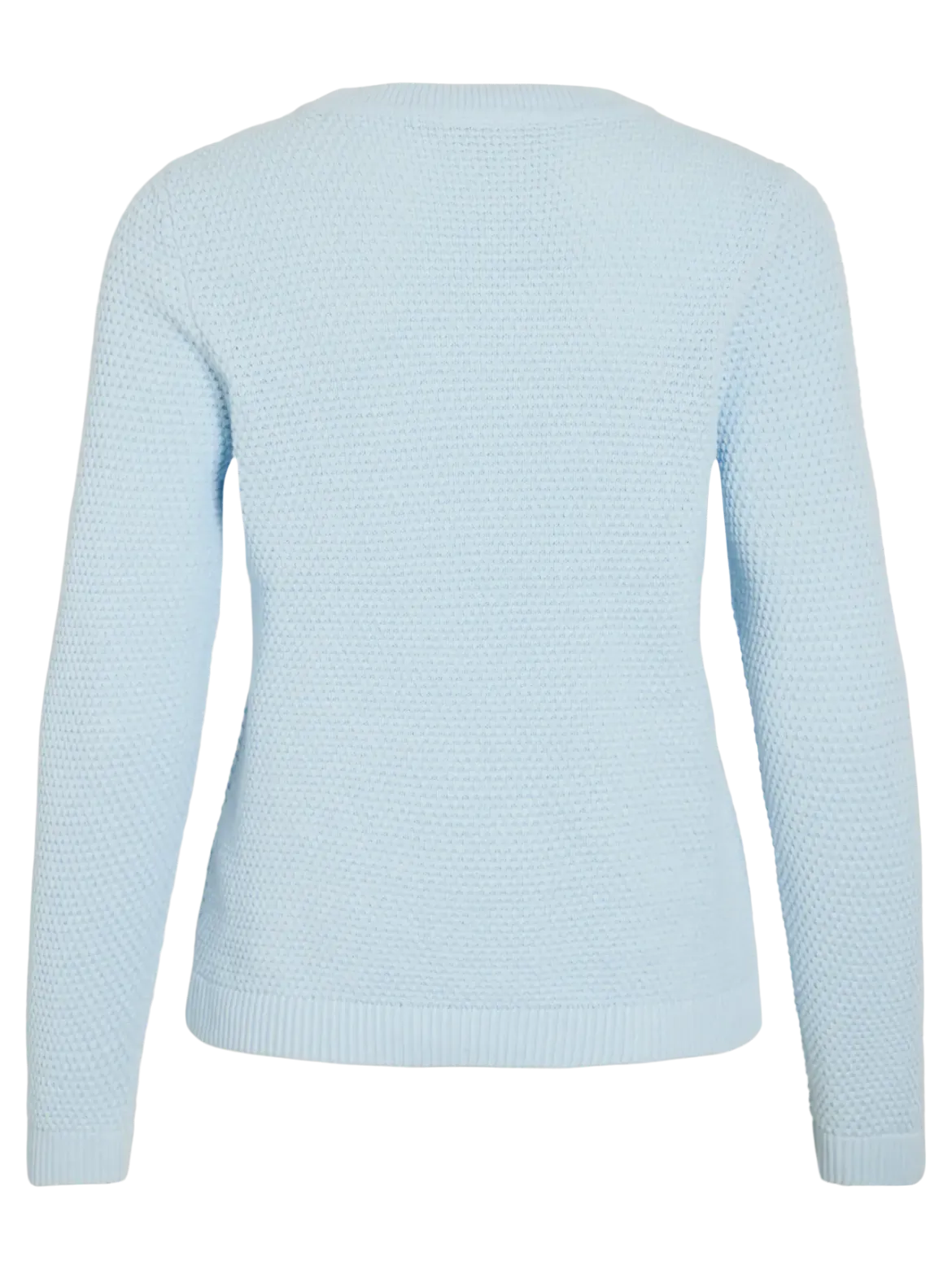 Vila neule, VIDALO O-NECK L/S KNIT TOP Nantucket Breeze