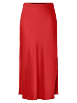 Y.A.S hame YASPella HW Midi Skirt, Poinsettia