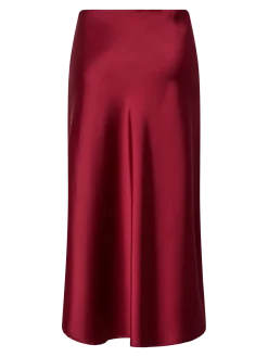 Y.A.S hame, YASPELLA HW MIDI SKIRT Tibetan Red