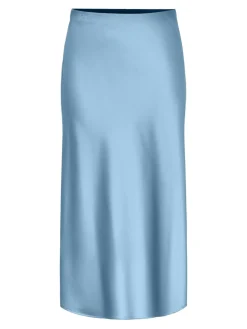 Y.A.S hame, YASPELLA HW MIDI SKIRT Vaaleansininen