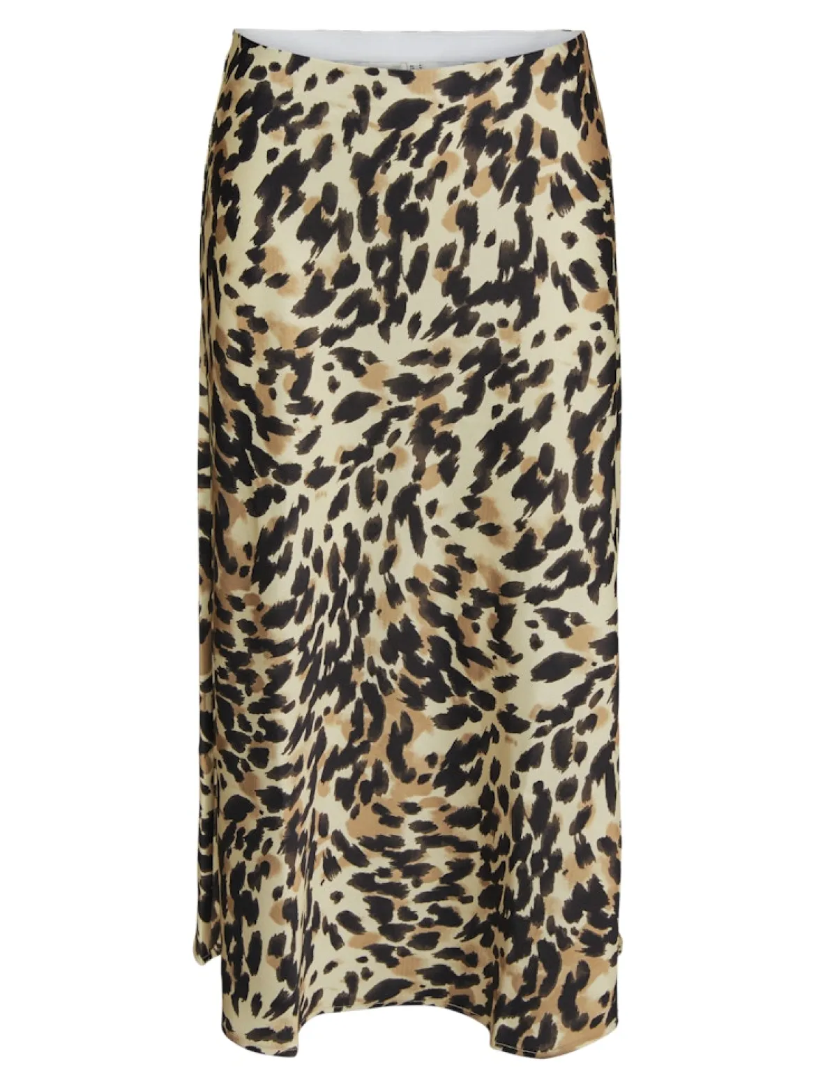 Y.A.S hame YASPella HW Midi Skirt, Black Leo Print