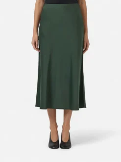 Y.A.S hame YASPella HW Midi Skirt, Sycamore