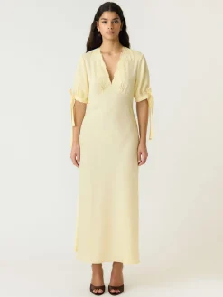 Y.A.S maksimekko Yaspella Long Dress, Anise Flower