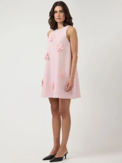 Y.A.S mekko YASAstra Halterneck Dress, Ballerina
