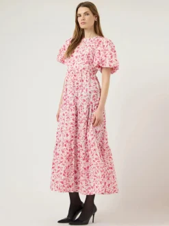 Y.A.S mekko YASColea SS Ankle Dress S, Pristine Donna
