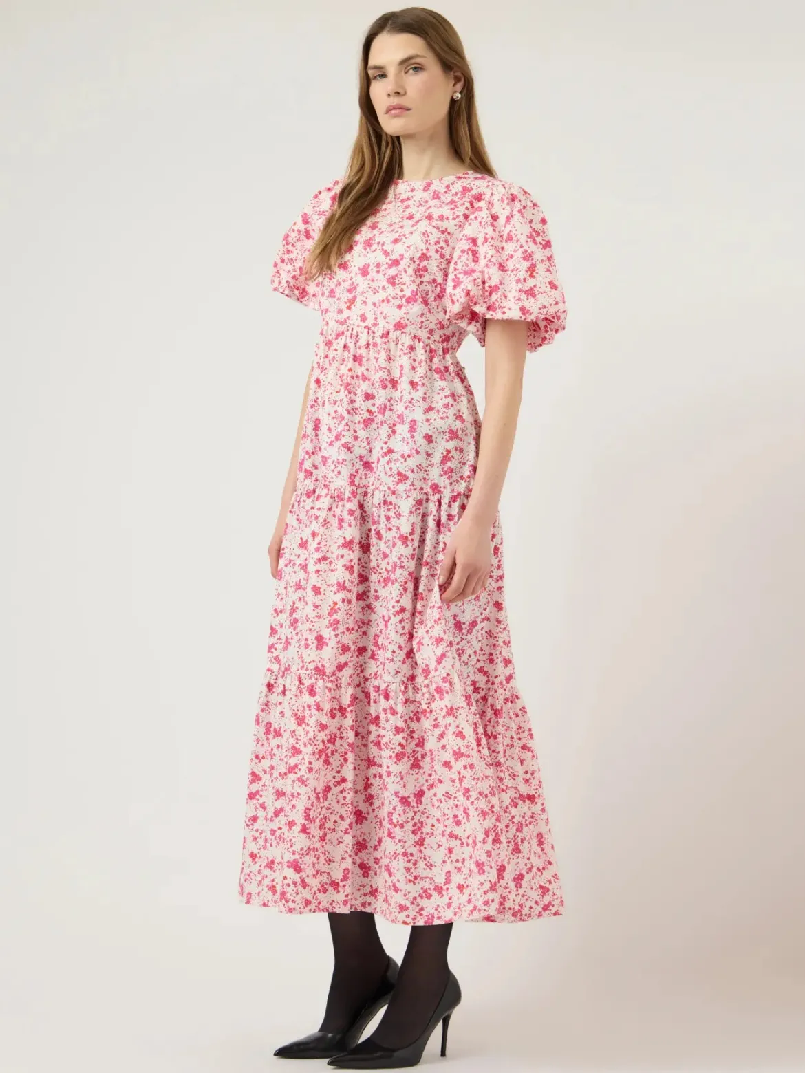 Y.A.S mekko YASColea SS Ankle Dress S, Pristine Donna