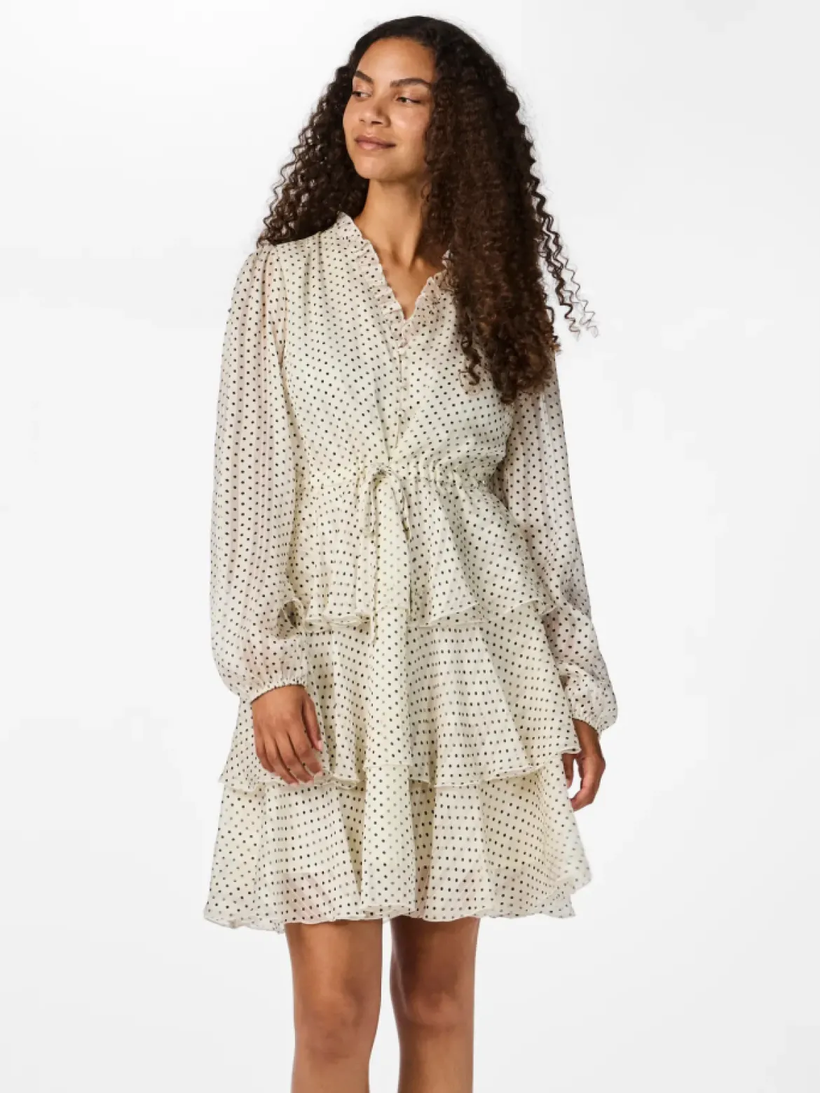 Y.A.S mekko YASCruella, Creme Brulee Stripes/Dots