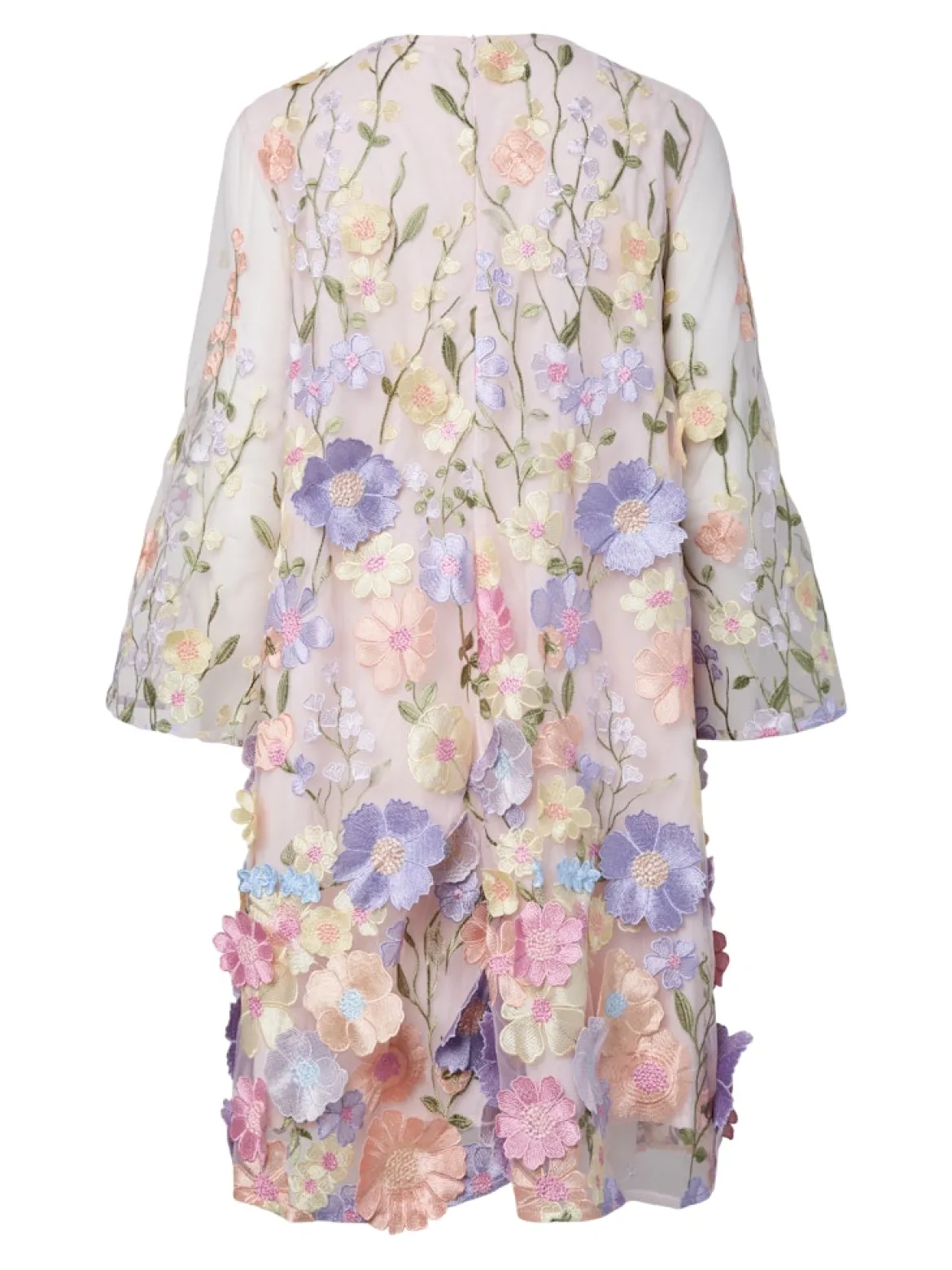 Y.A.S mekko YASFlowering 3/4 Dress, vaaleanpunainen kuosi