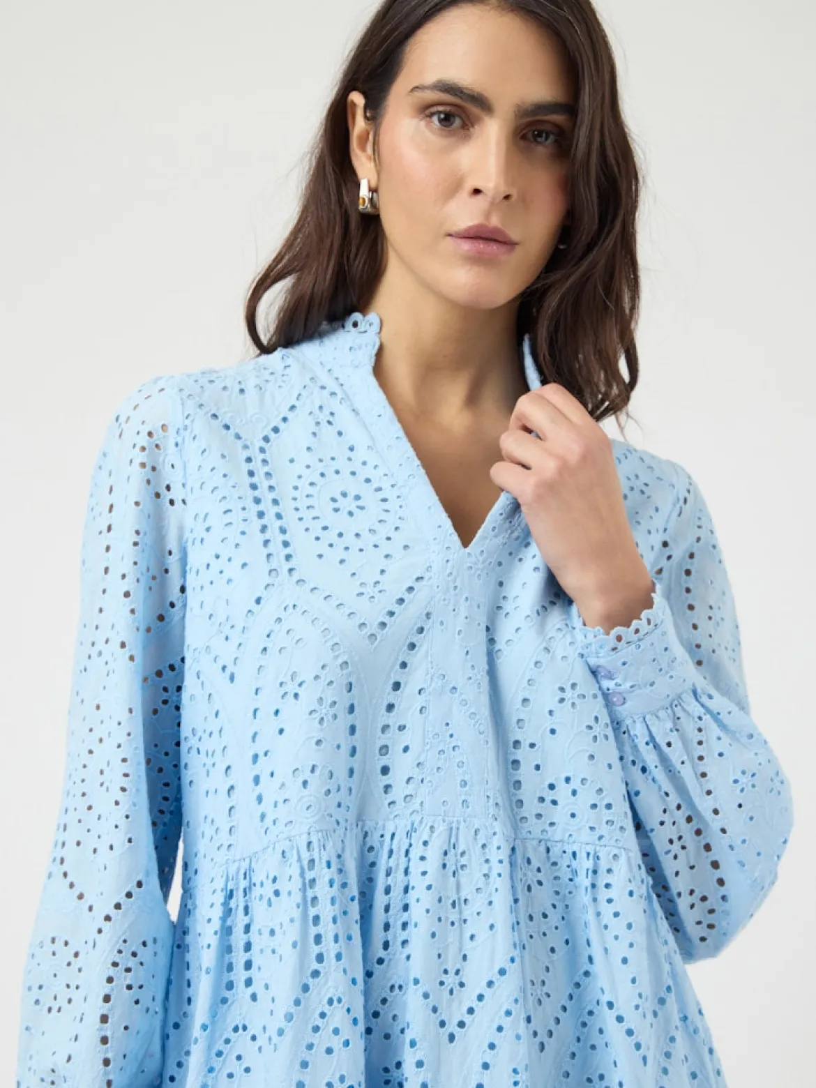 Y.A.S mekko Yasholi LS Dress, Clear Sky
