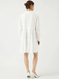 Y.A.S mekko Yasholi LS Dress S. Noos, valkoinen