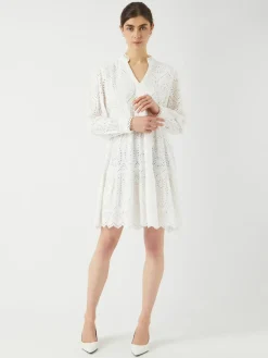 Y.A.S mekko Yasholi LS Dress S. Noos, valkoinen